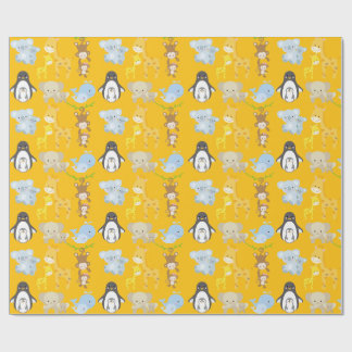 Cute Jungle Animal Wrapping Paper – Animals Cadeaupapier