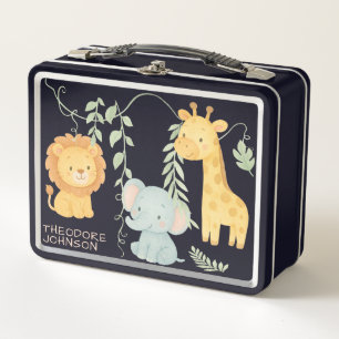 Cute Jungle Dieren Safari Aquarel