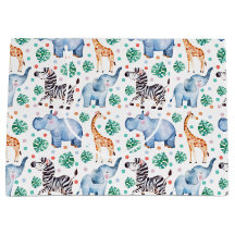 Cute Jungle Wilde Dieren Gift Bag