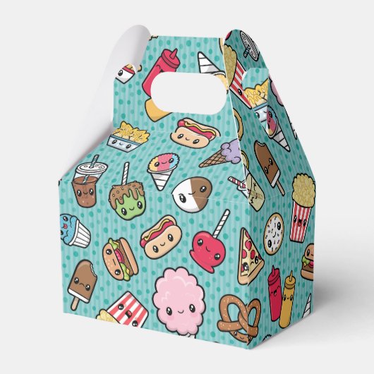 Cute Junk Food Bedankdoosjes (Achterkant)