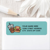 Cute Junk Food Etiket (Insitu)