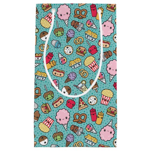 Cute Junk Food gift Klein Cadeauzakje (Voorkant)