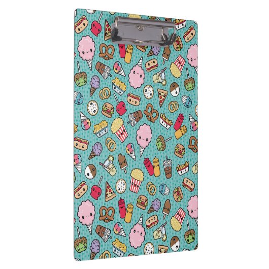 Cute Junk Food Klembord (Rechts)