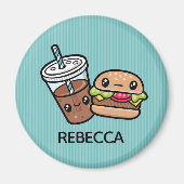 Cute Junk Food magnet (Voorkant)