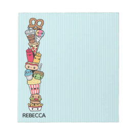 Cute Junk Food notitieblok