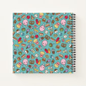 Cute Junk Food Notitieboek (Achterkant)