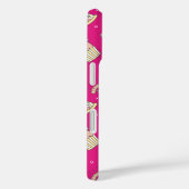 Cute Junk Food Pattern op Roze | Case-Mate iPhone Case (Achterkant / Rechts)