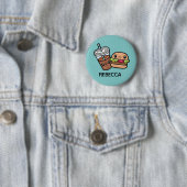 Cute Junk Food Ronde Button 5,7 Cm (In situ)