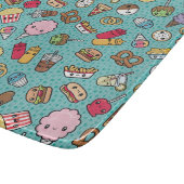 Cute Junk Food Snijplank (Hoek)