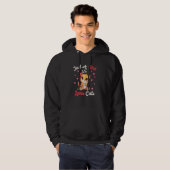 Cute Just A Girl Who Loves Cats Kitten Cat Hoodie (Voorkant volledig)