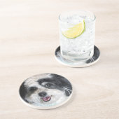 Cute K-Cee Zuchon Dog Onderzetter (Zijkant)