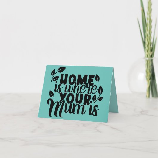 Cute kaart voor mama; verjaardag; moederdag (Voorkant)