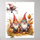 Cute Kabouter Boerderij Poster  (Voorkant)