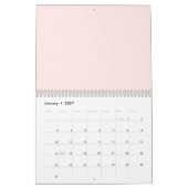 Cute kalender voor meisjes (Jan 2027)