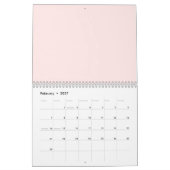 Cute kalender voor meisjes (Feb 2027)
