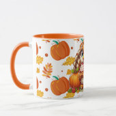 Cute kalkoen mok 10 (Links)