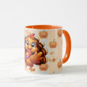 Cute kalkoen mokken 8 (Voorkant rechts)