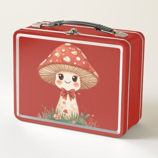 Cute kamer genoot metalen lunchbox (Voorkant)