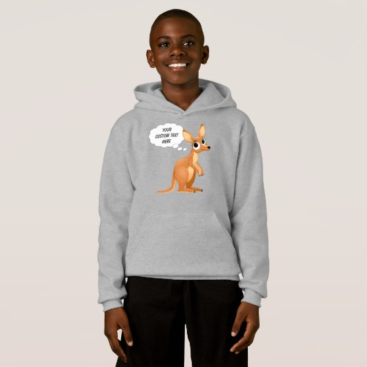 Cute Kangaroo aangepaste shirten en jassen (Voorkant volledig)