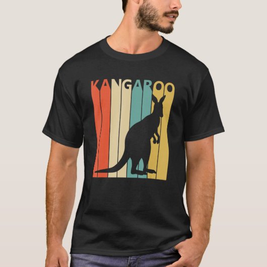 Cute Kangaroo Animal T-shirt (Voorkant)