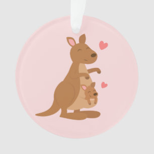 Cute Kangaroo Baby Joey Kinder decor Ornament