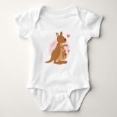 Cute Kangaroo Baby Joey Romper (Voorkant)