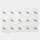 Cute Kangaroo en Joey Theedoek (Horizontaal)