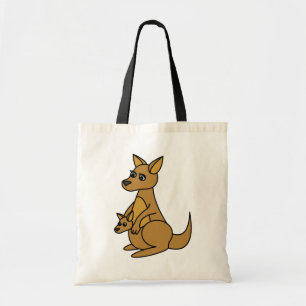 Cute Kangaroo en Joey Tote Bag