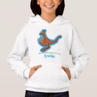 Cute kangaroo en koalas cartoon