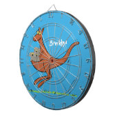 Cute kangaroo en koalas cartoon dartbord (Voorkant Rechts)