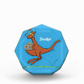 Cute kangaroo en koalas cartoon fotoblokken (Voorkant)