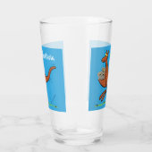 Cute kangaroo en koalas cartoon glas (Rechts)