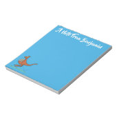 Cute kangaroo en koalas cartoon notitieblok (Linkerzijde)