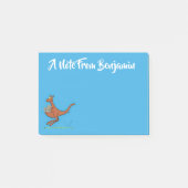Cute kangaroo en koalas cartoon post-it® notes (Voorkant)