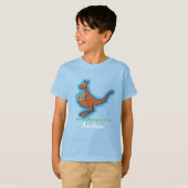 Cute kangaroo en koalas cartoon t-shirt (Voorkant volledig)