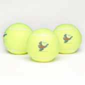 Cute kangaroo en koalas cartoon tennisballen (Multi)