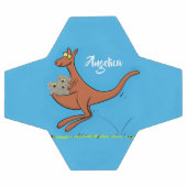 Cute kangaroo en koalas cartoon voetbal (Enkel)