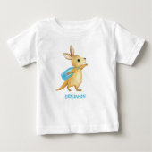 Cute Kangaroo - Gepersonaliseerd Baby naam bovenaa (Voorkant)