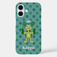 Cute Kappa met komkommers