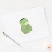Cute Kappa Ovale Sticker (Envelop)