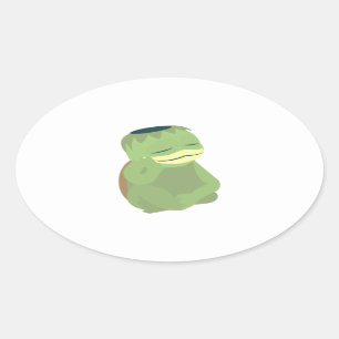 Cute Kappa Ovale Sticker