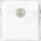 Cute Kappa Ronde Sticker (Tas)