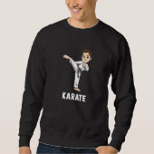 Cute Karate Boy Trui (Voorkant)