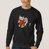 Cute Karate Cats Trui (Voorkant)