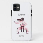 Cute Karate Girl Martial Arts Case-Mate iPhone Case (Achterkant)