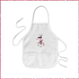 Cute Karate Girl Martial Arts Kinder Schort