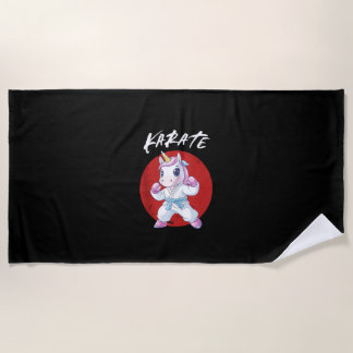 Cute Karate Unicorn Tank Top Strandlaken