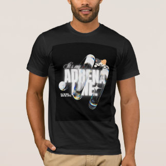 Cute kat & Adrenaline design t-shirt