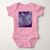 Cute Kat Baby Crawler Romper (Voorkant)