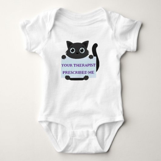 Cute Kat Baby Outfit   Romper (Voorkant)